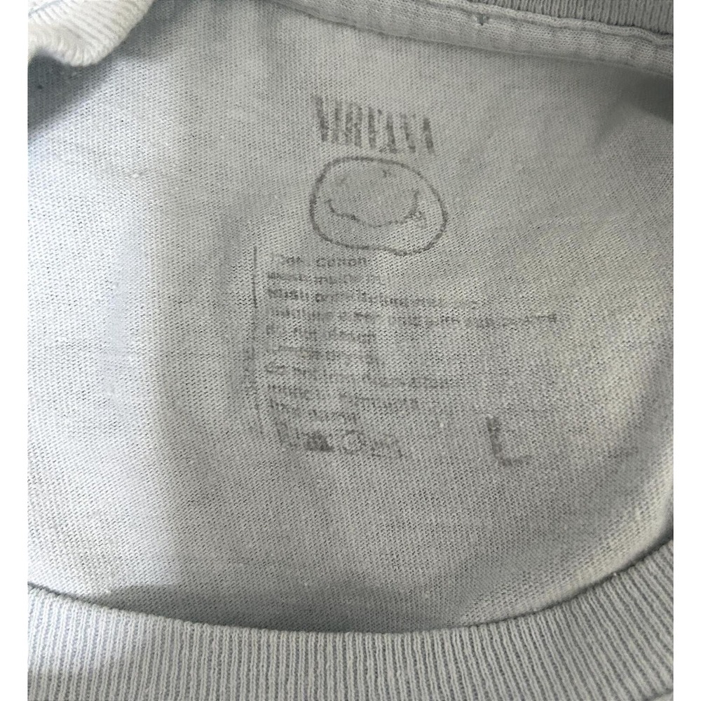 Nirvana In Utero Angel Graphic Grunge Streetwear Cotton T-Shirt Large - Picture 2 of 3